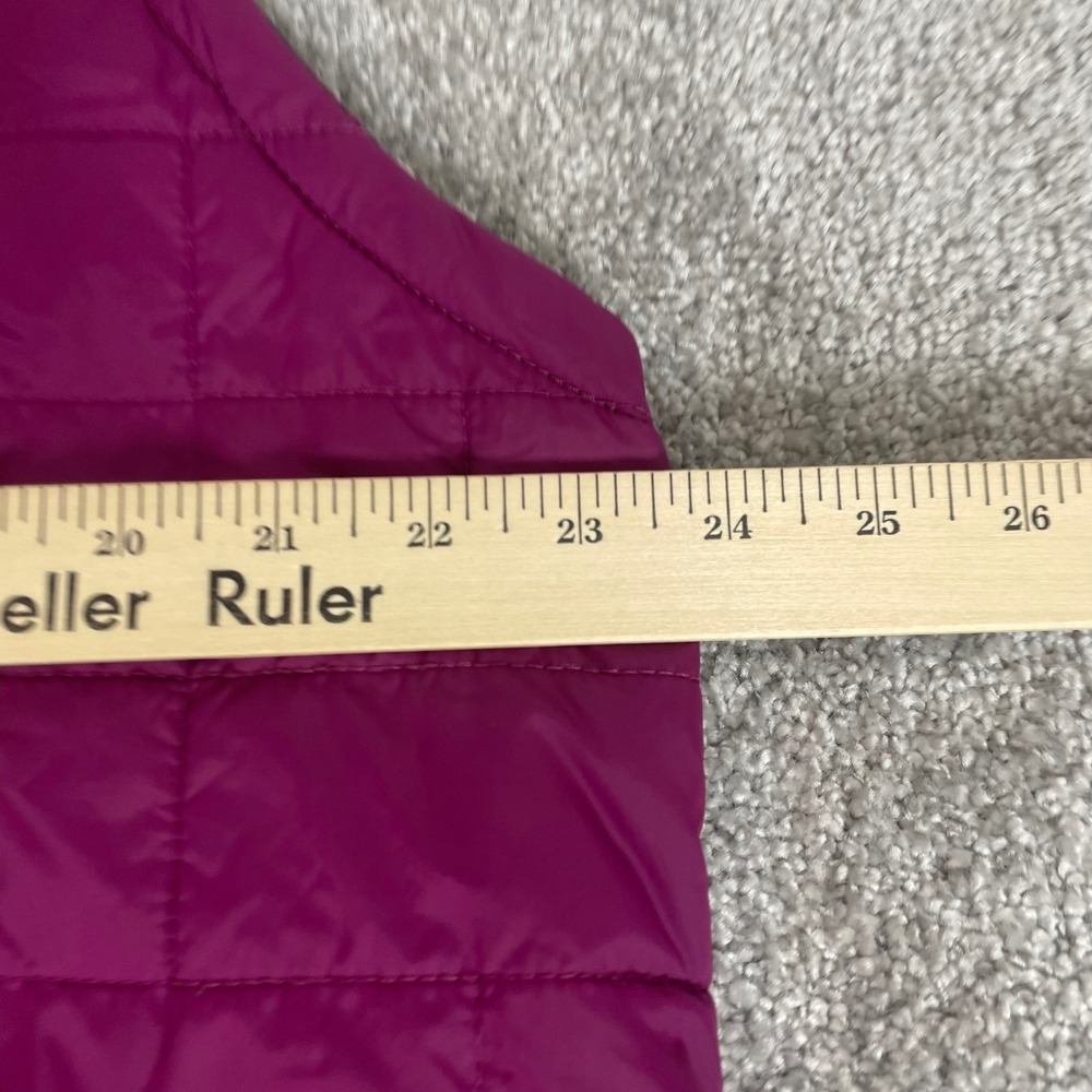 Carhartt Reversible Vest Womens XXL Quilted Plaid Full Zip Magenta 2XL - Picture 10 of 11